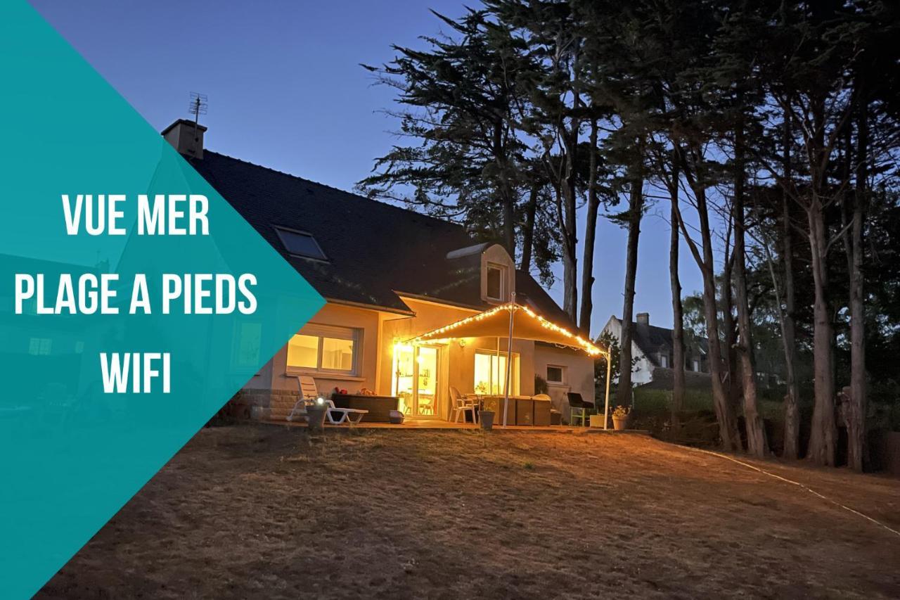 Spacieuse maison à Morgat avec vue sur la mer Crozon Exterior foto